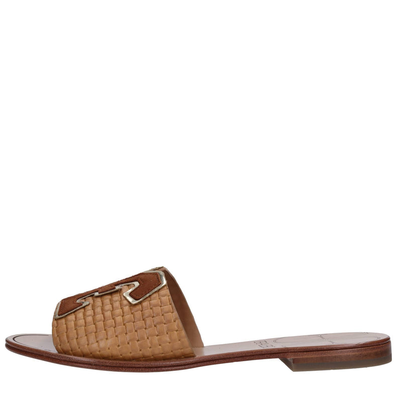 Mules in pelle 