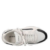 Sneakers Kick Off in pelle e tessuto 