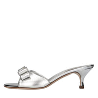 Mules Flash in pelle 
