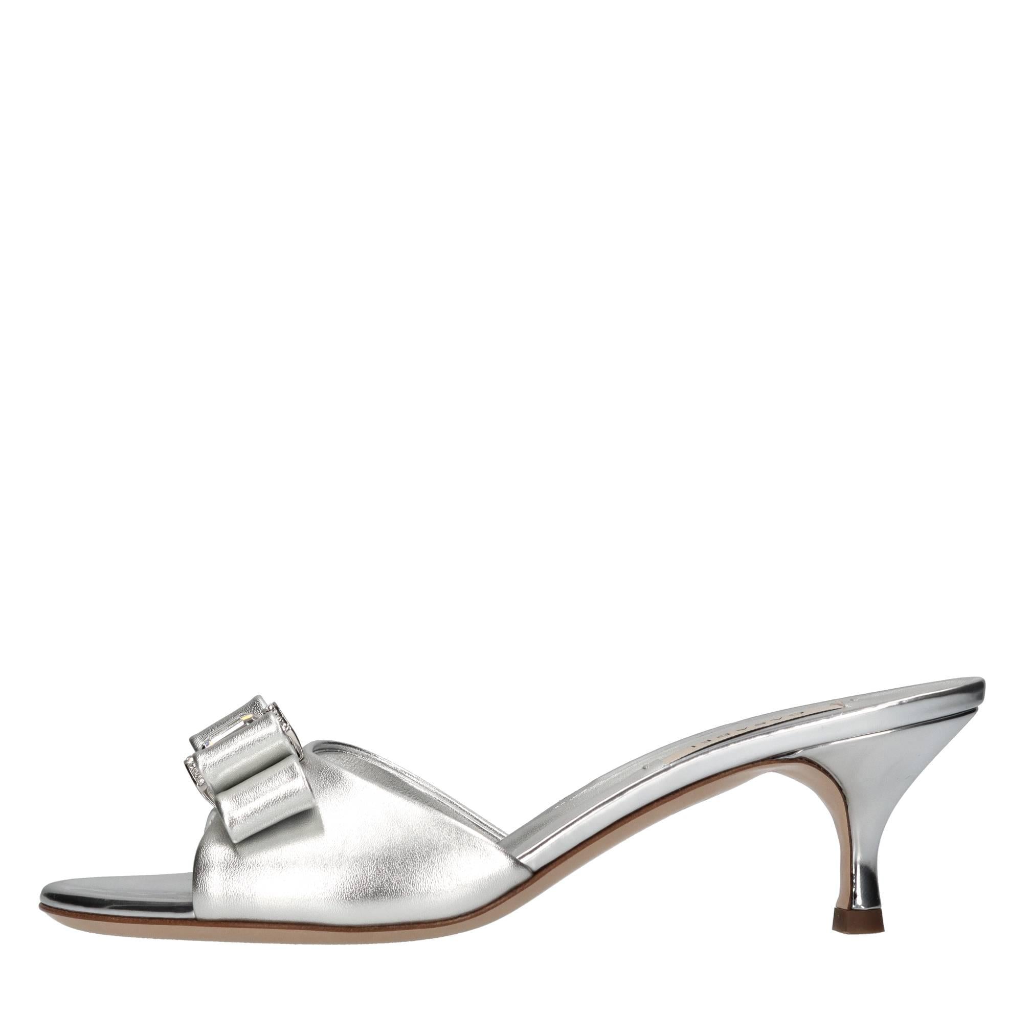 Mules Flash in pelle 