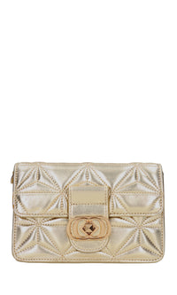 Borsa in pelle laminata 