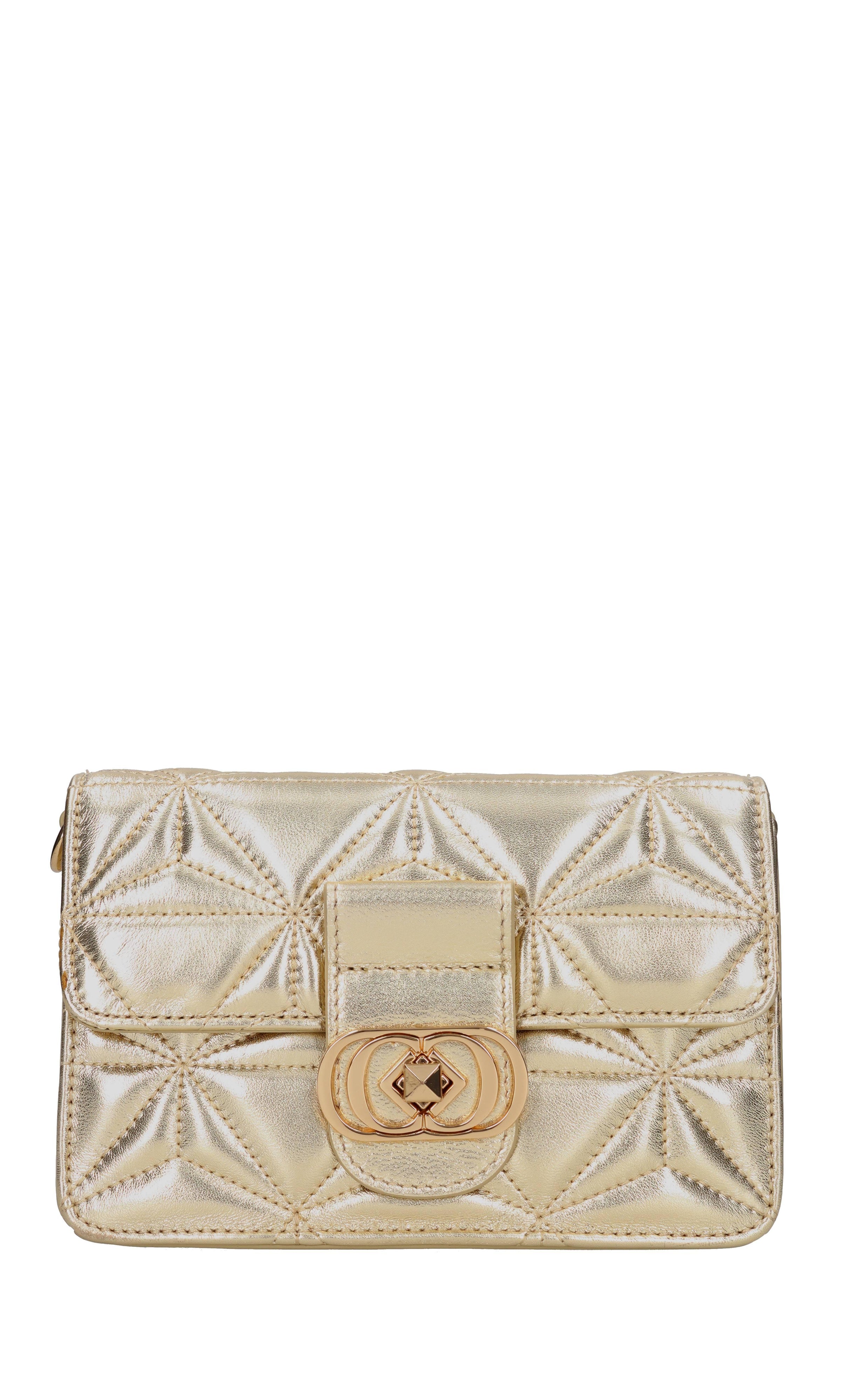 Borsa in pelle laminata 