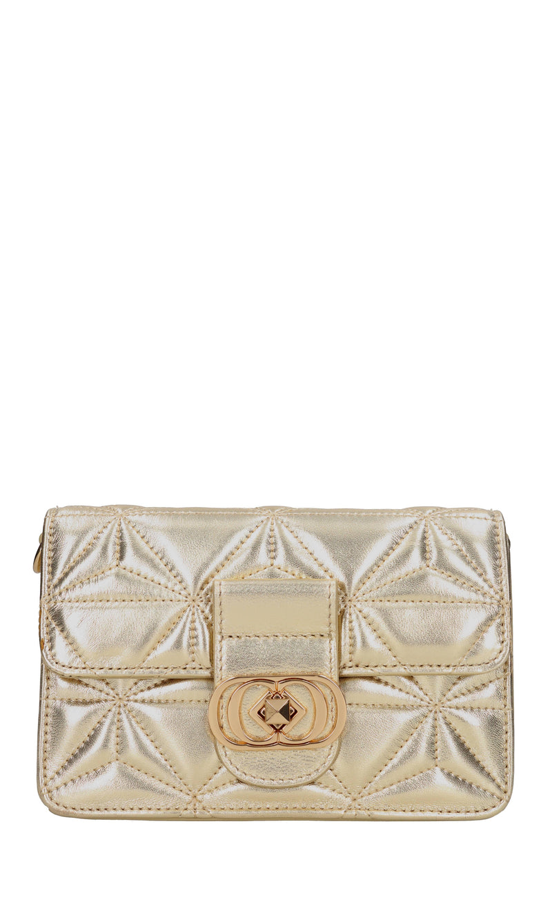 Borsa in pelle laminata 