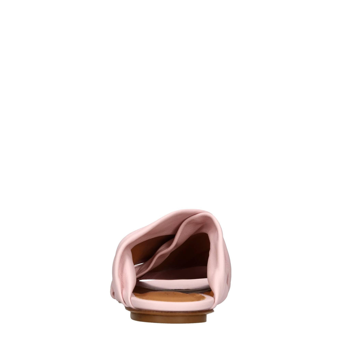 Mules in pelle 