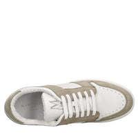 Sneakers in pelle e camoscio 