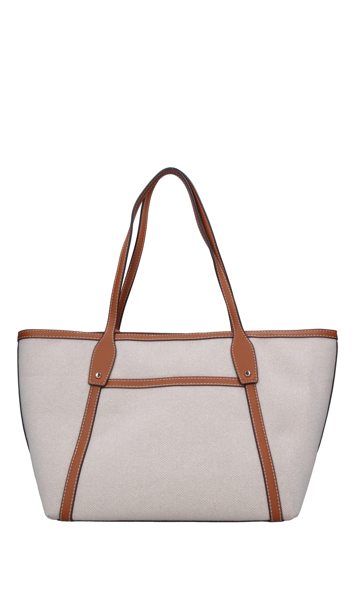 Borsa in tessuto ed ecopelle 