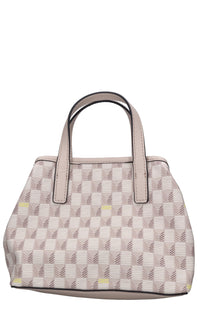 Borsa in ecopelle G Wave stampa geometrica 