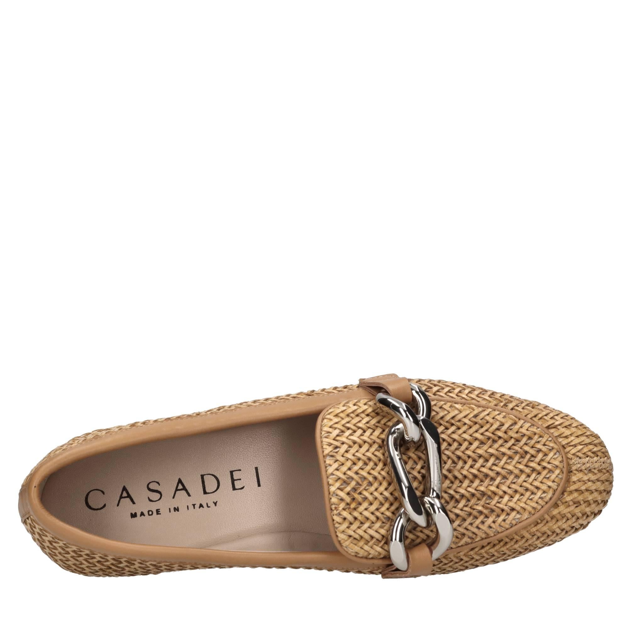 Mocassini Hanoi in ecopelle intrecciata 