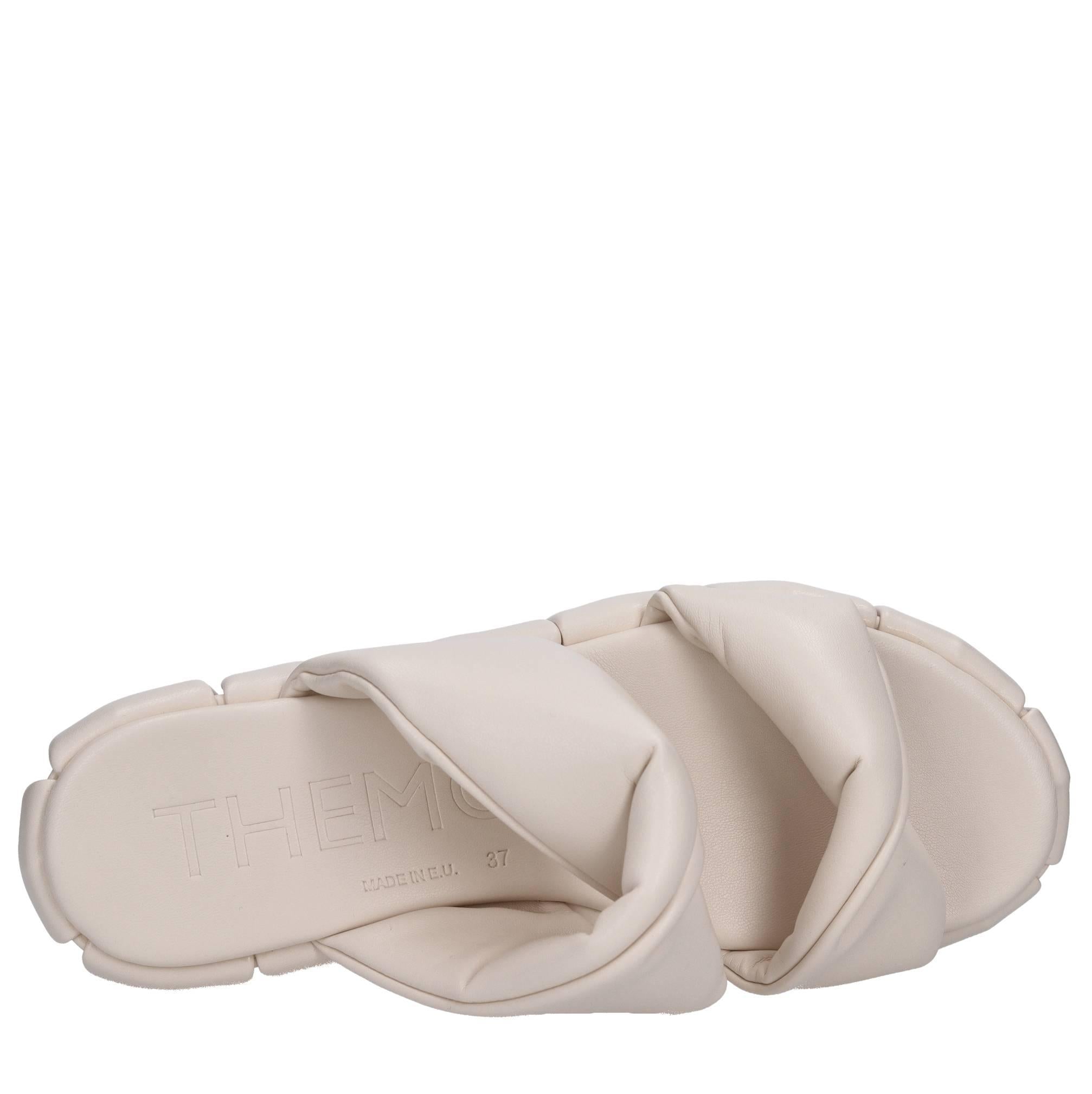 Mules in pelle 