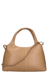 Borsa GIANT LOGO in pelle 