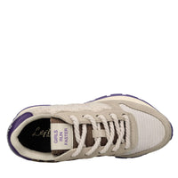 Sneakers Ally Winter in camoscio, tessuto ed ecopelliccia 