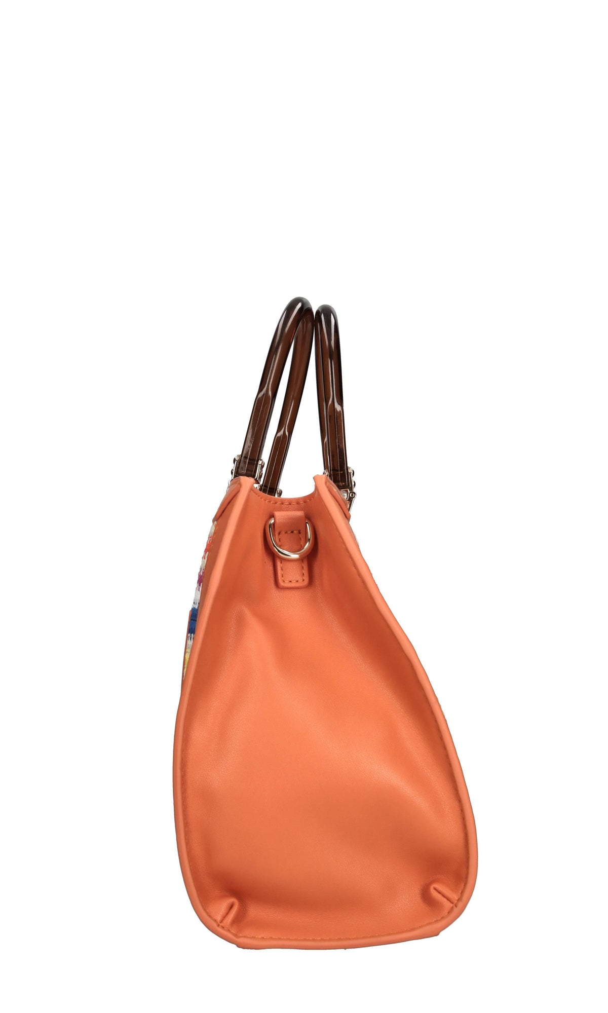 Borsa modello BRANDICCHI in tessuto ed ecopelle 