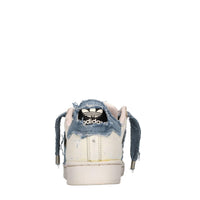 Sneakers Superstar in ecopelle e denim 