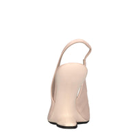 Décolleté Slingback in pelle 