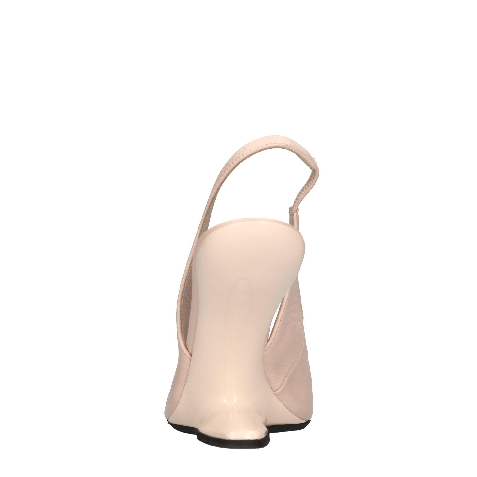 Décolleté Slingback in pelle 