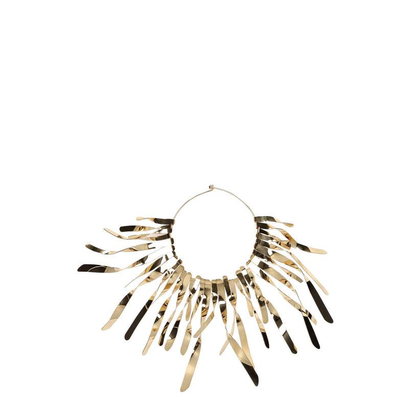Collana in ottone dorato 