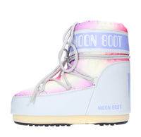 Stivaletti da neve modello ICON LOW TIE DYE MOON BOOT in nylon tecnico idrorepellente 