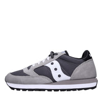 Sneakers in camoscio e tessuto 