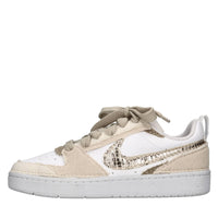 Sneakers in ecopelle e tessuto 