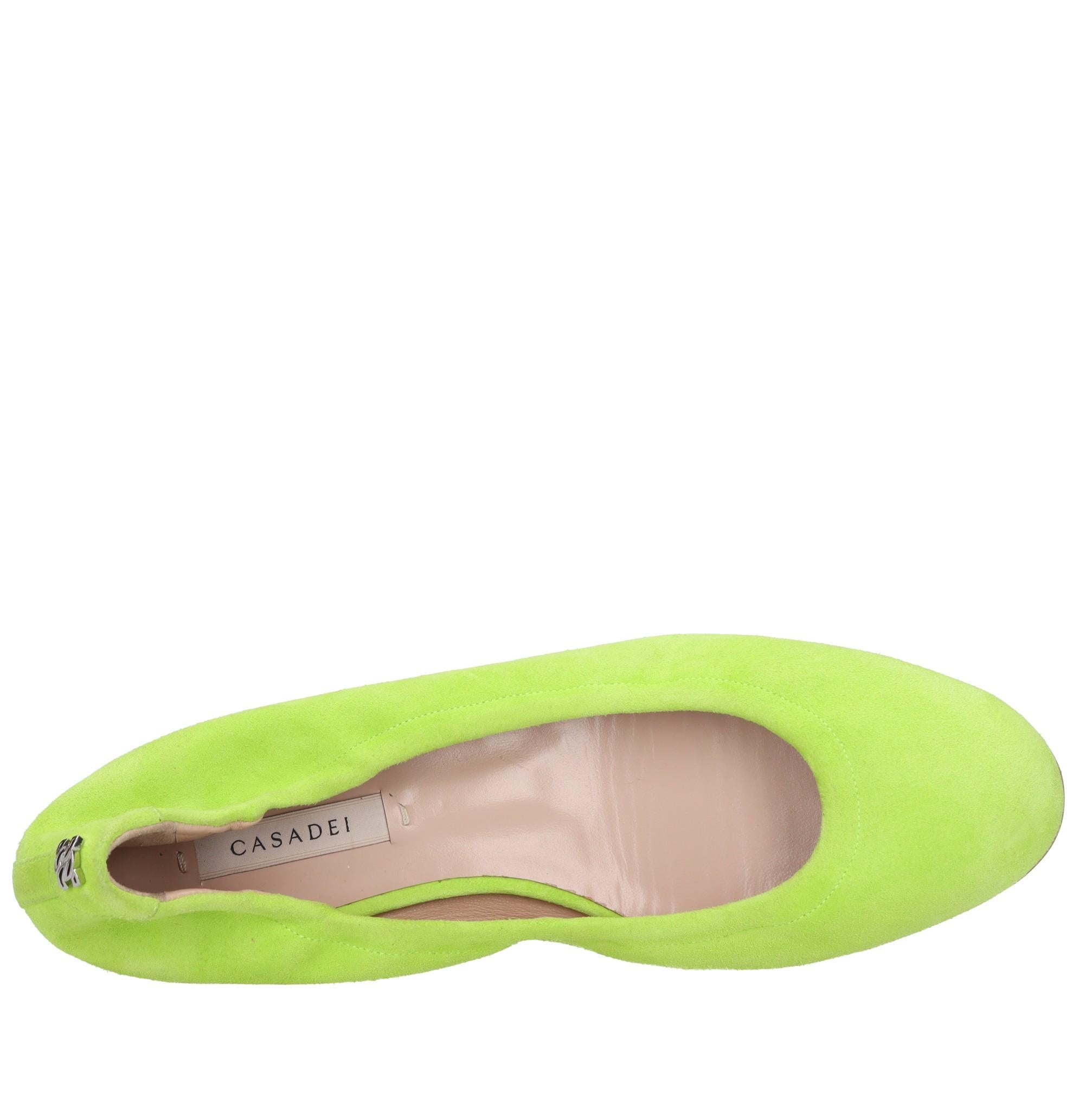 Ballerine in camoscio 