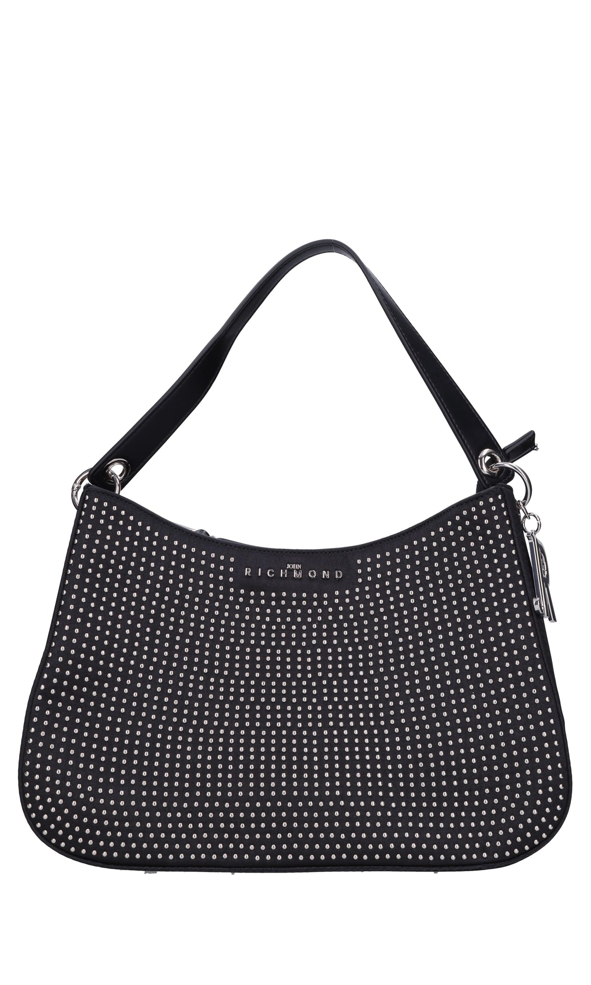 Borsa in raso e borchie 