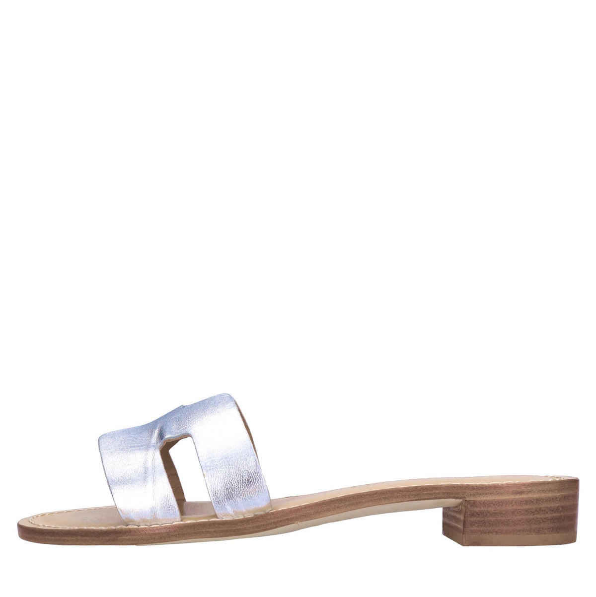 Mules in pelle 