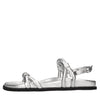 ELENA IACHI Flat leather sandals