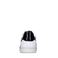 Sneakers in ecopelle, tessuto e paillettes 