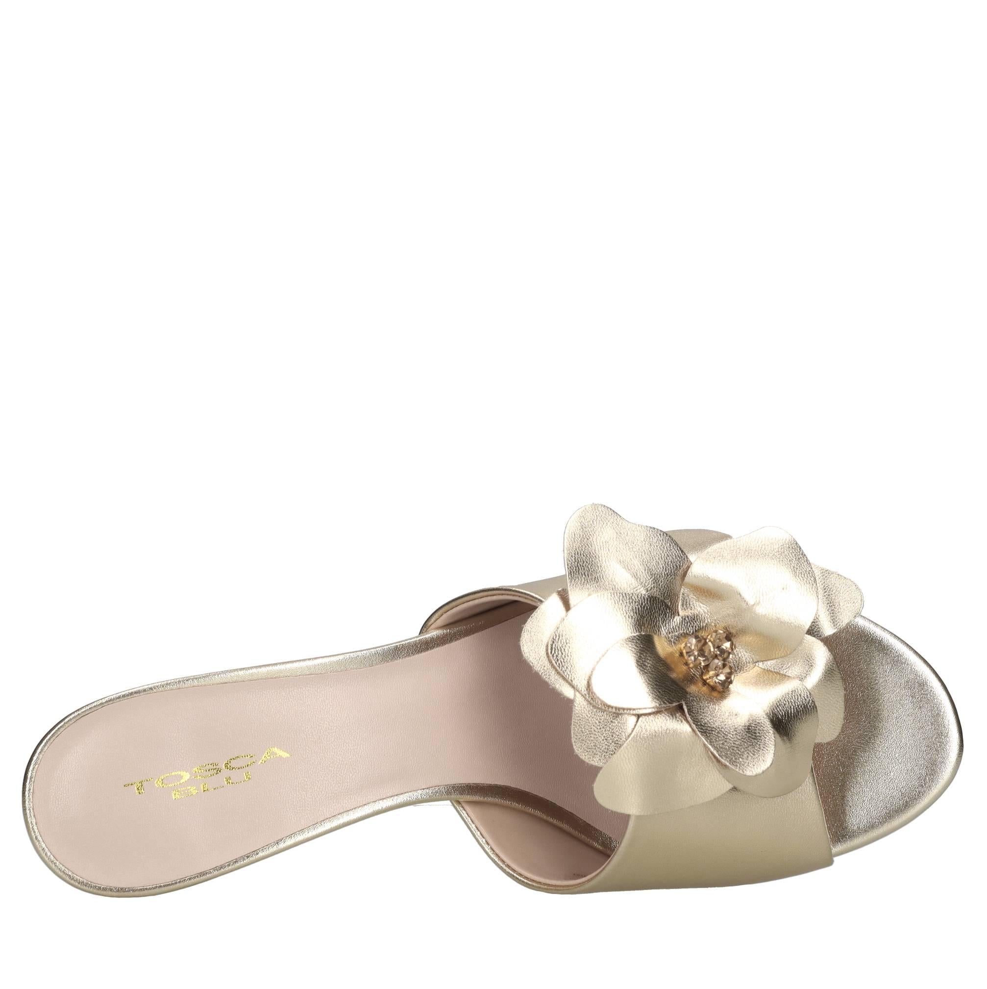 Mules in pelle 