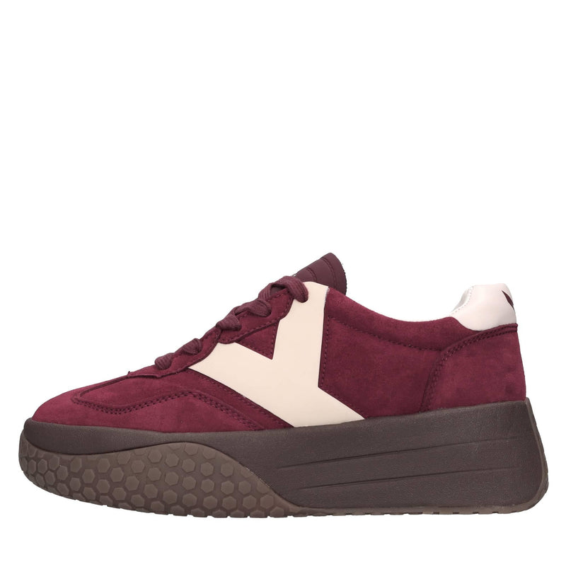 Sneakers in camoscio ed ecopelle 