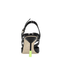 Décolleté slingback in vernice 