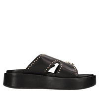 Mules in pelle 