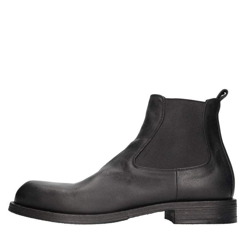 Stivaletti Beatles modello BULK in pelle e tessuto 