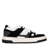 Sneakers in pelle e camoscio 