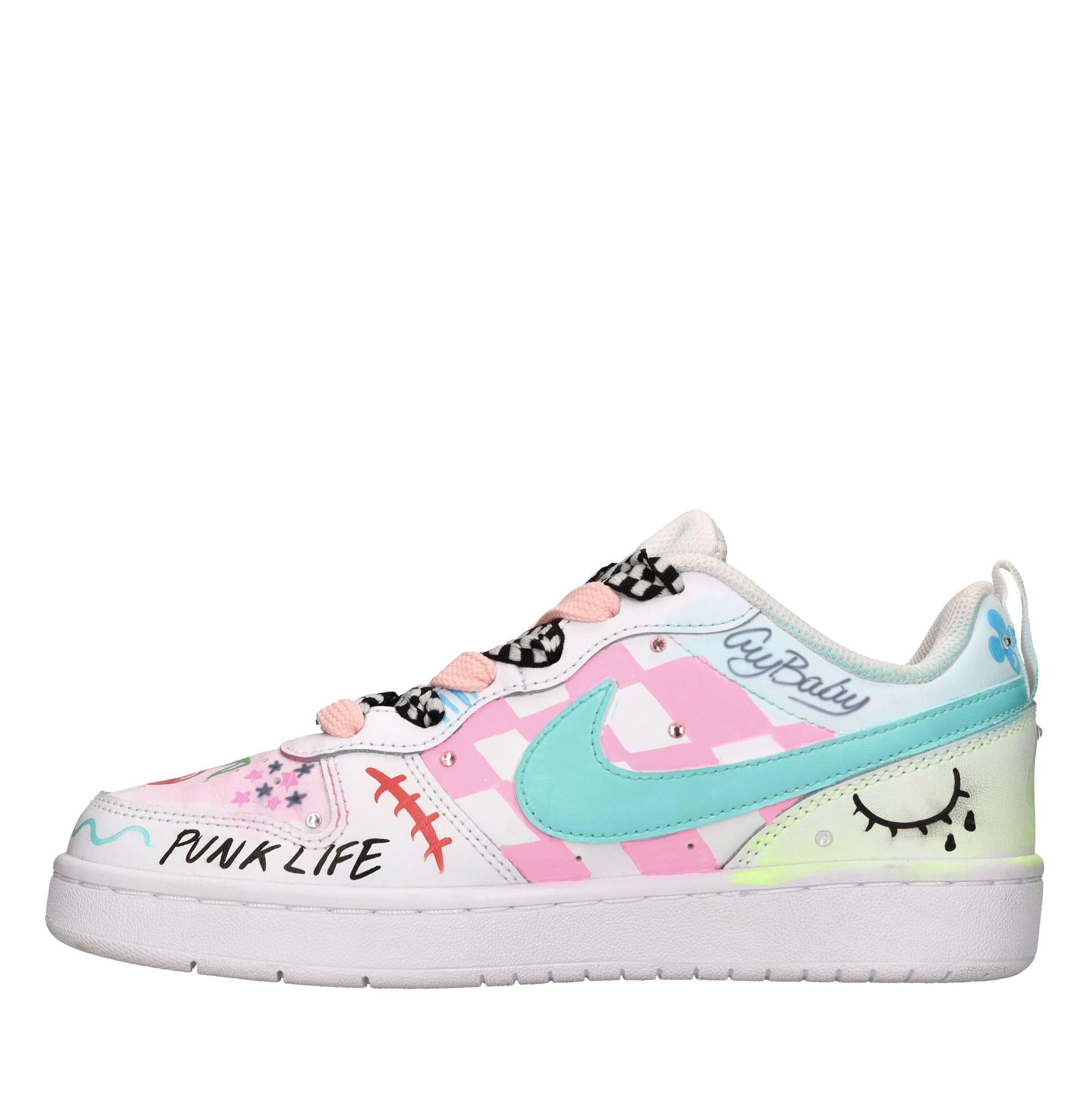 Sneakers in pelle 