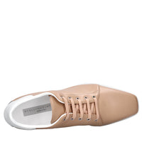 Sneakers in ecopelle e tessuto 