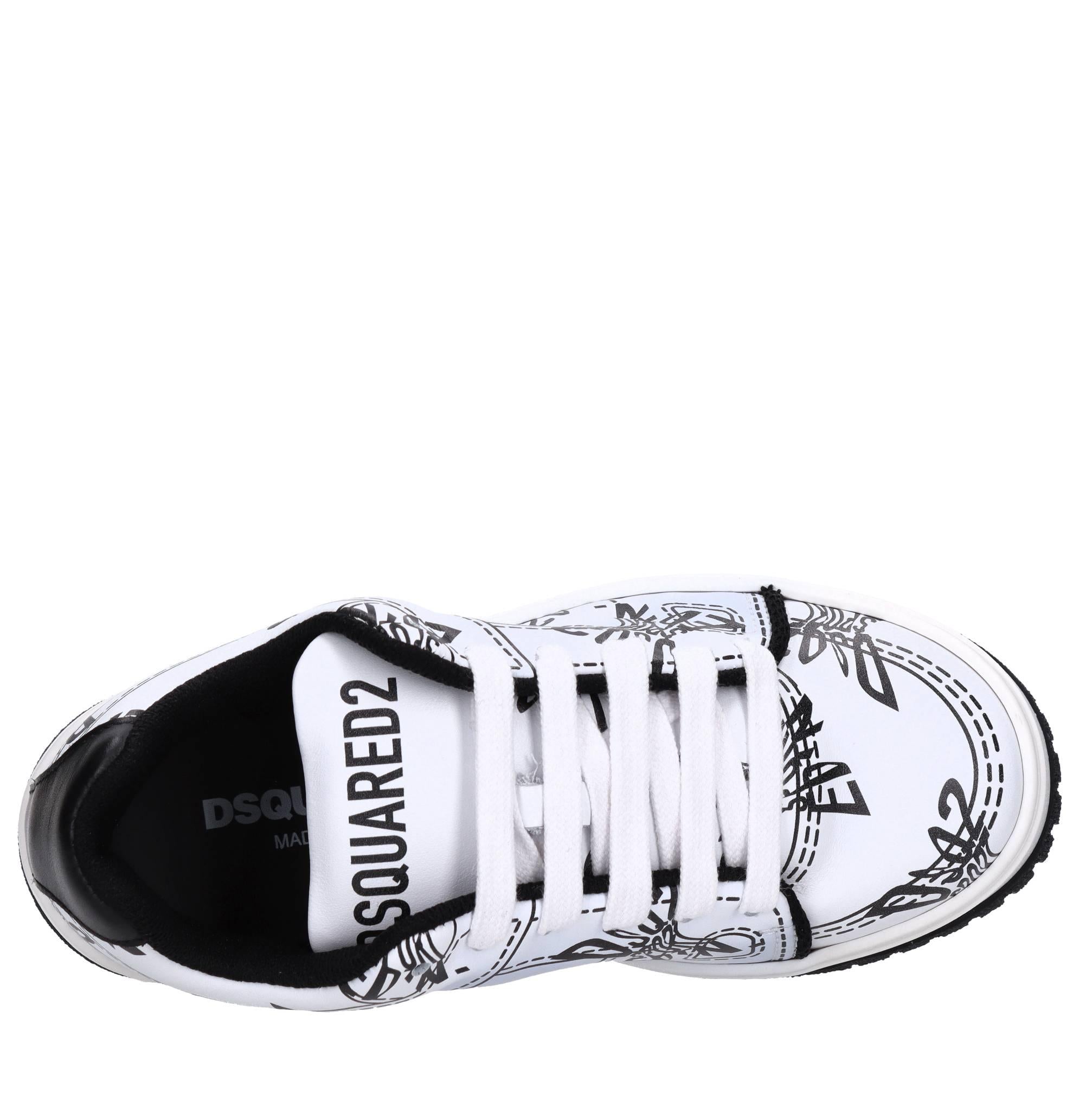Sneakers in pelle 