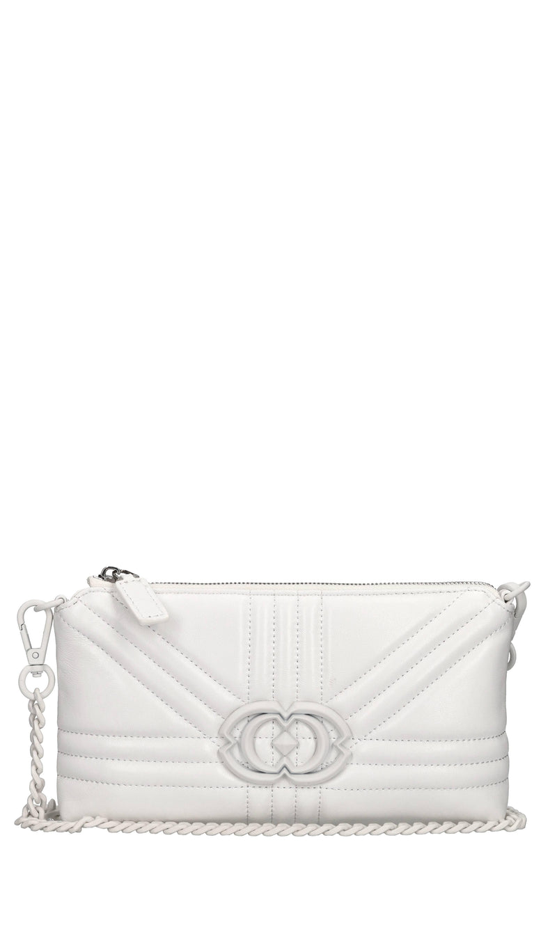 Borsa Grate Double in pelle 
