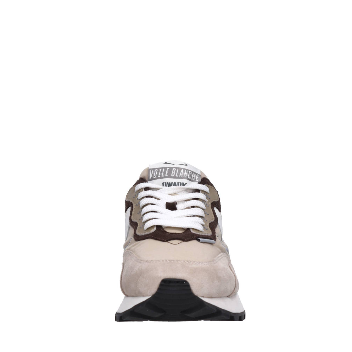 Sneakers in camoscio pelle e tessuto 