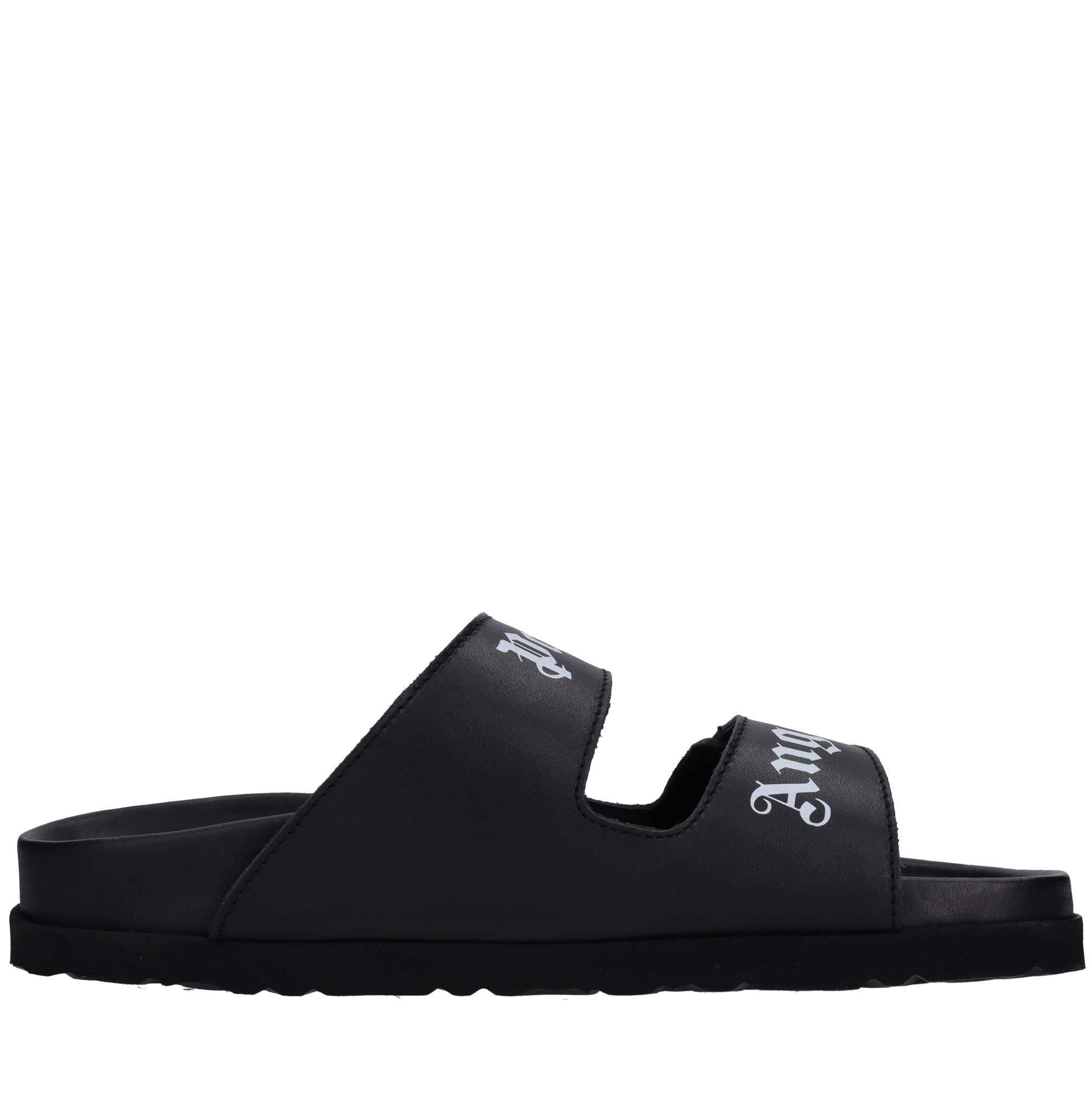 Mules in pelle 