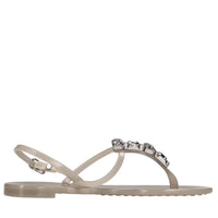 Sandali flat Jelly in PVC  e Swarovski 