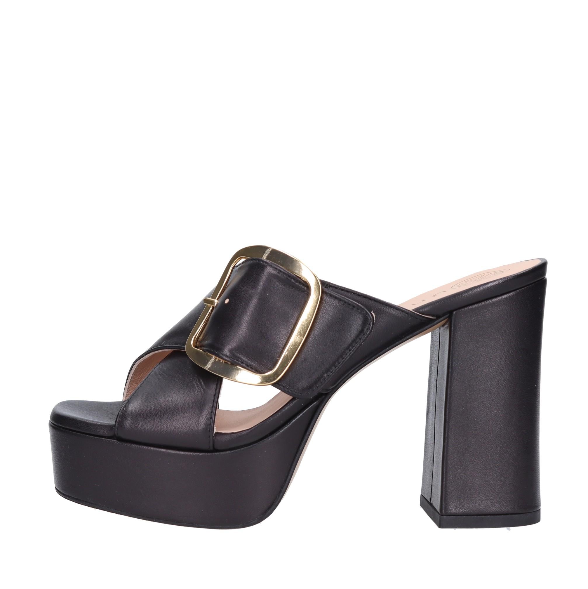 Mules in pelle 