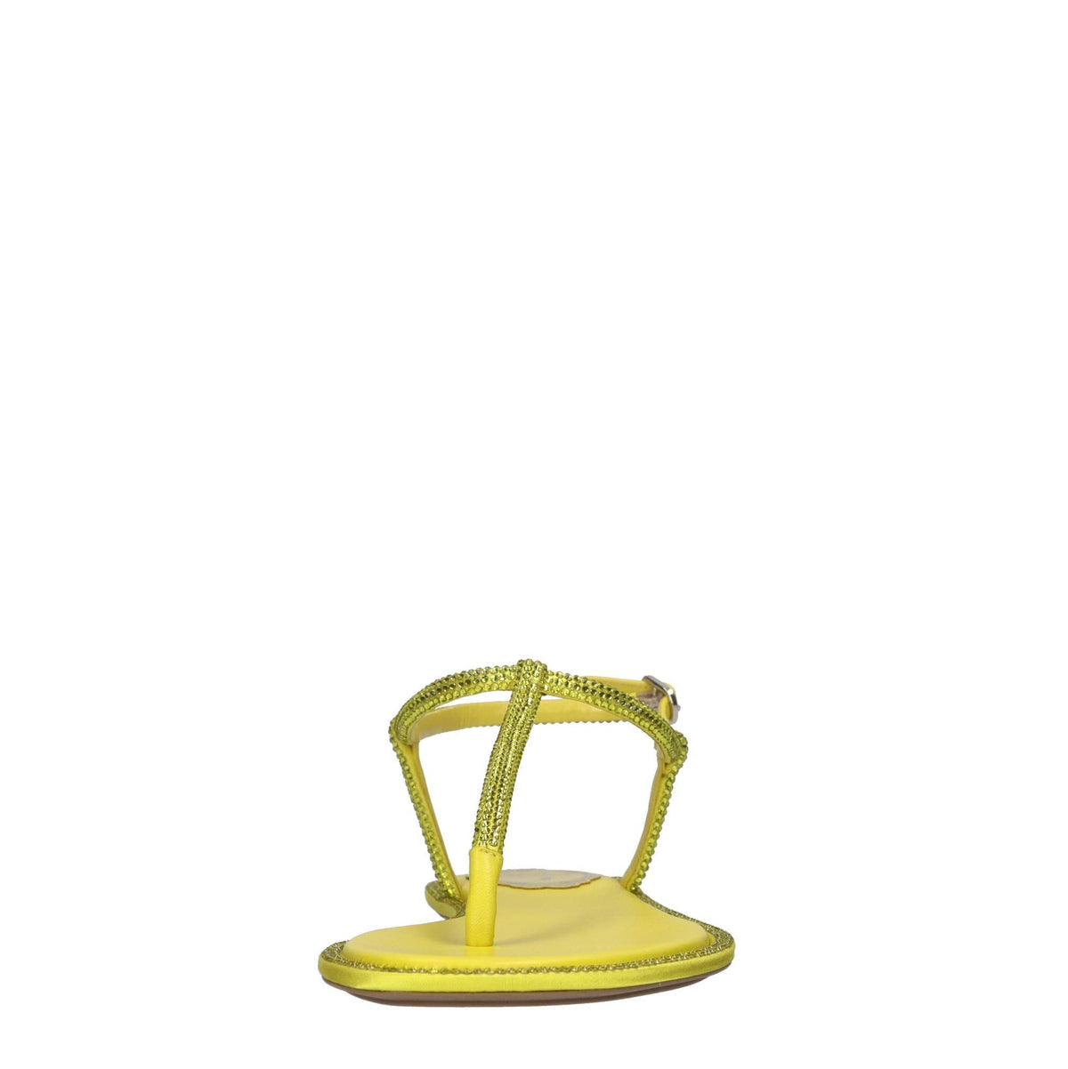 Sandali Diana in pelle e strass 