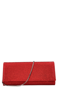 Borsa in raso e strass 