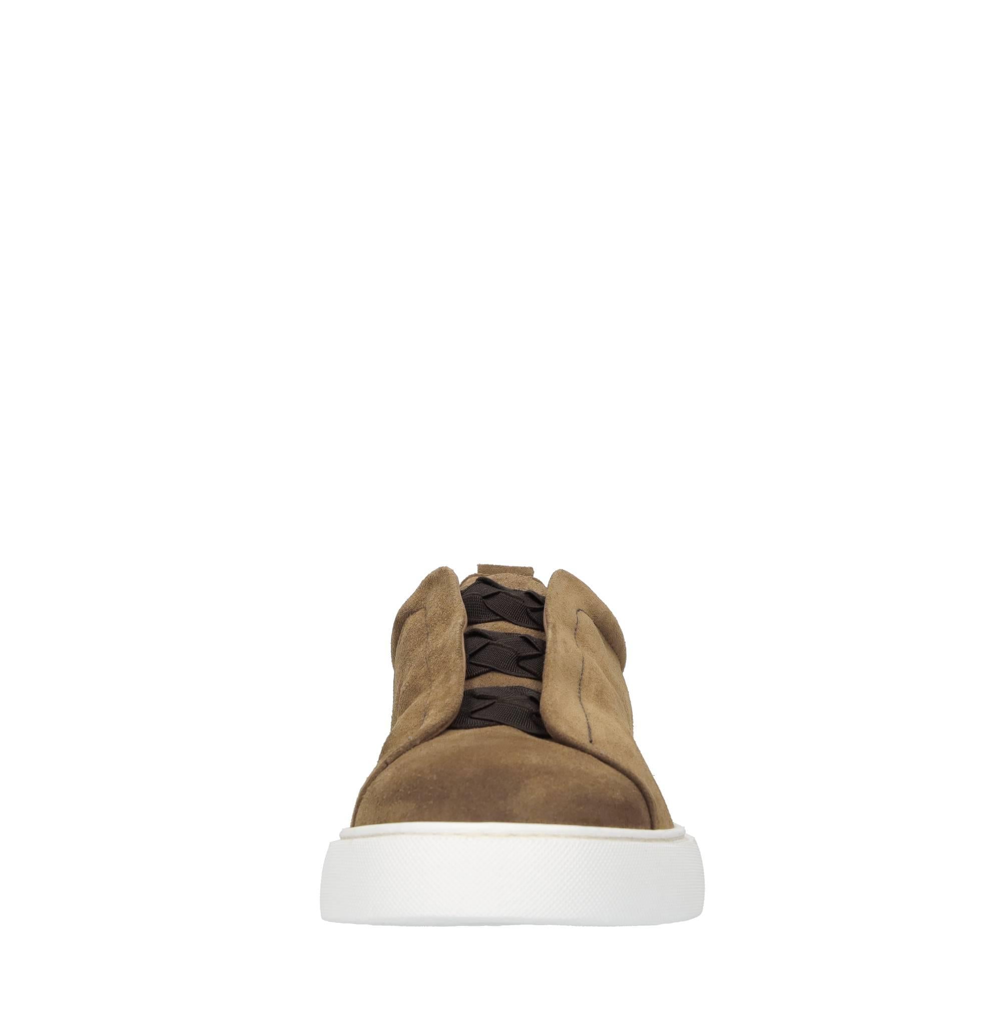 Slip-on in camoscio 