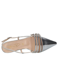 Ballerine slingback in vernice 