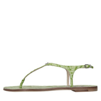 Sandali flat Jurassic in pelle 