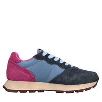 Sneakers Ally Vintage in camoscio e tessuto 