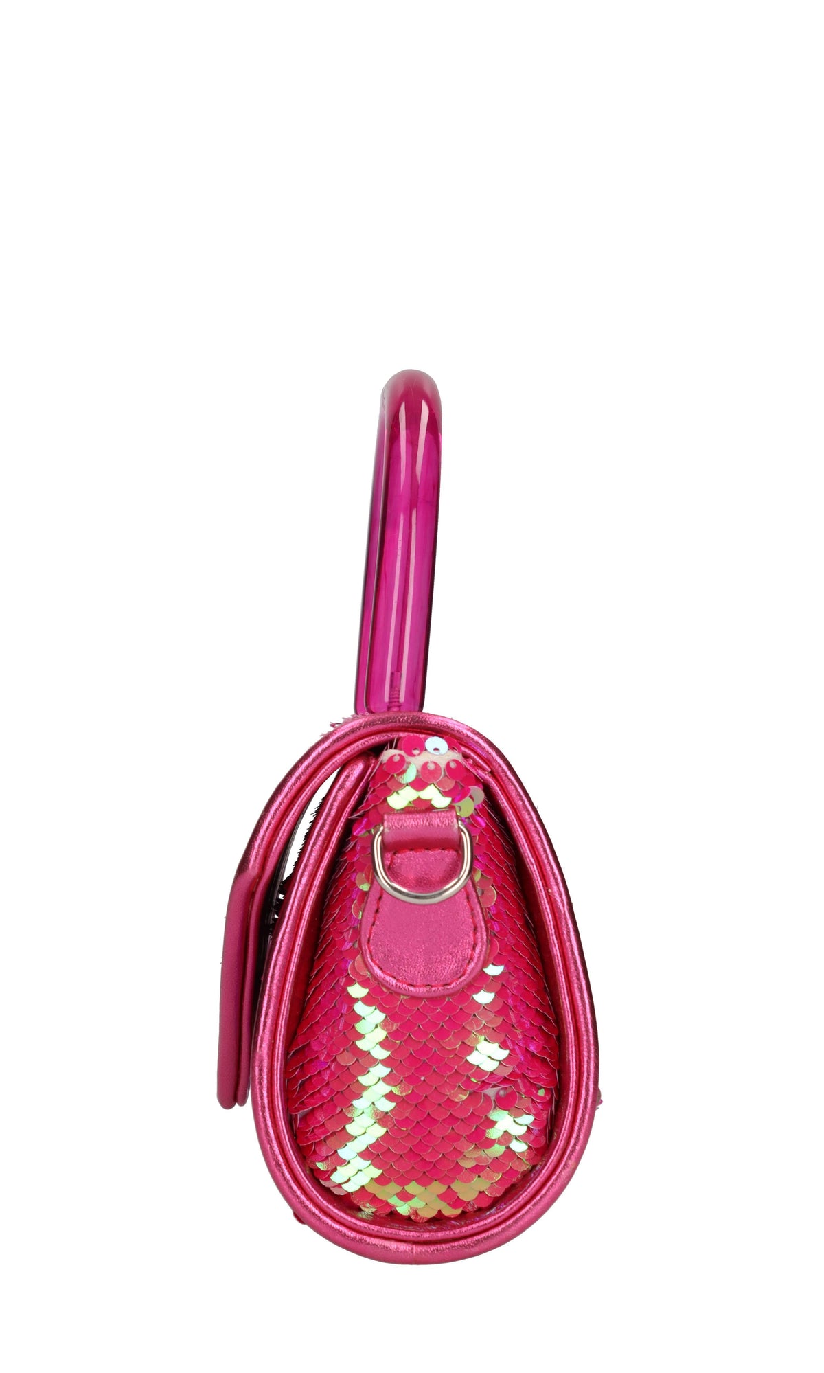 Borsa mini Cookie in tessuto e paillettes 
