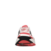 Sneakers in ecopelle e tessuto 